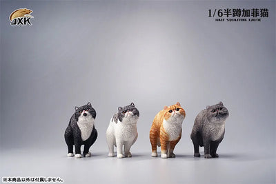 1/6 Exotic Shorthair Cat Half Squat Cㅤ – JXK Studio – ActionFigureBrasil — close