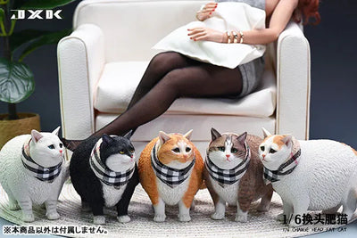 1/6 Fat Cat Exchangeable Face Aㅤ – JXK Studio – ActionFigureBrasil — close