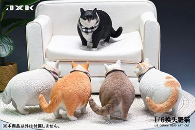 1/6 Fat Cat Exchangeable Face Aㅤ – JXK Studio – ActionFigureBrasil — com base expositora