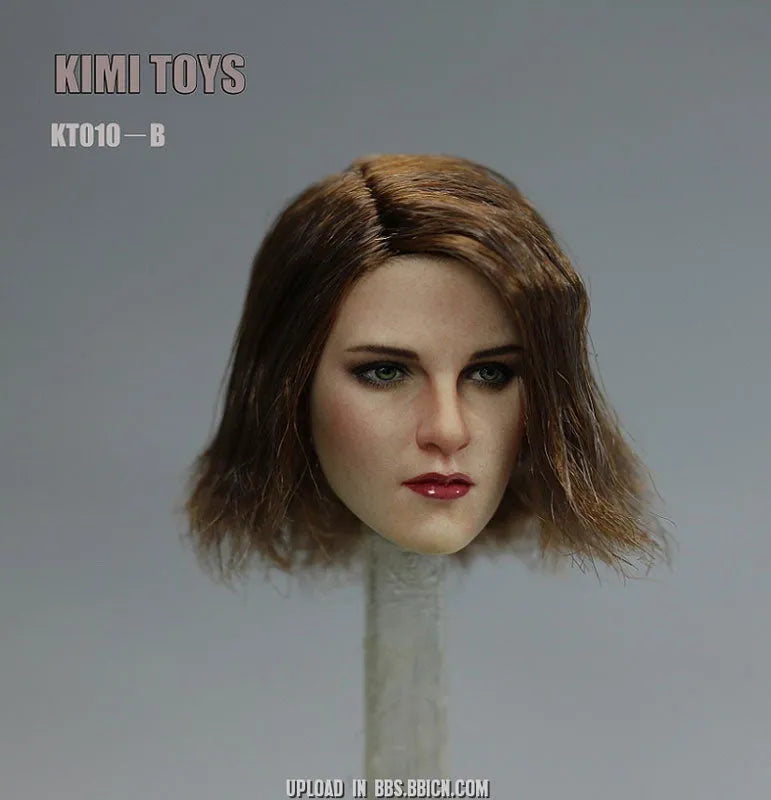1/6 Female Head Westerner 010 Bㅤ – Kimi Toyz – ActionFigure Brasil — ângulo diferente