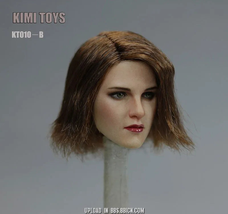 1/6 Female Head Westerner 010 Bㅤ – Kimi Toyz – ActionFigure Brasil — ângulo diferente