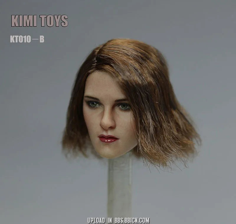 1/6 Female Head Westerner 010 Bㅤ – Kimi Toyz – ActionFigure Brasil — ângulo diferente
