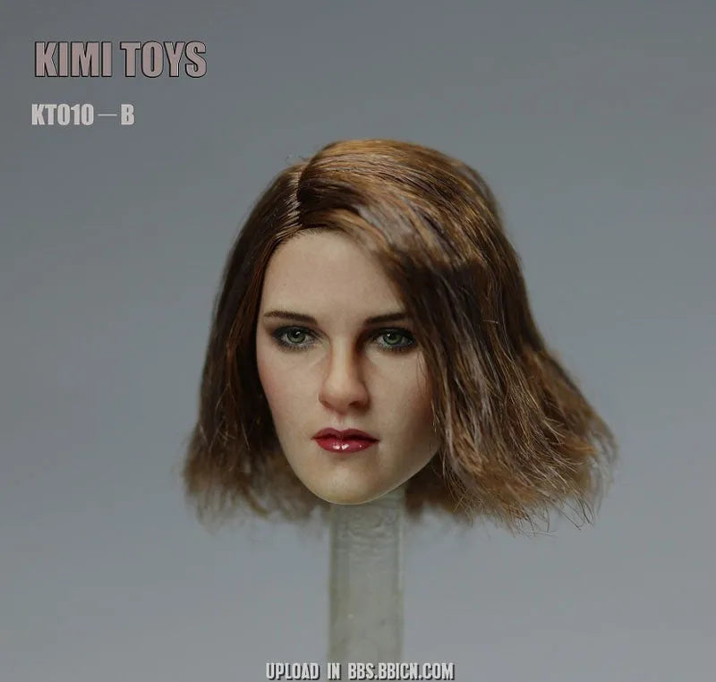 1/6 Female Head Westerner 010 Bㅤ – Kimi Toyz – ActionFigure Brasil — ângulo diferente