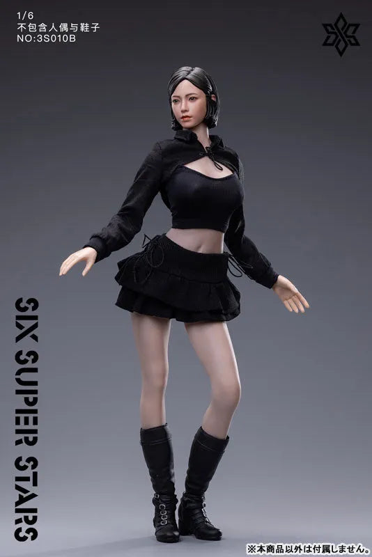 1/6 Female Outfit Black & White B [DOLL ACCESSORY]ㅤ – Six Super Stars – ActionFigureBrasil
