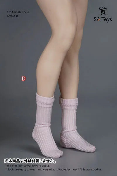1/6 Female Outfit Classic Socks 4 Types Set (DOLL ACCESSORY)ㅤ – SA TOYS – ActionFigureBrasil