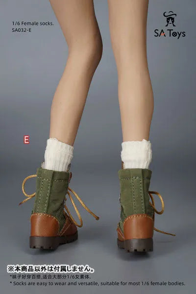 1/6 Female Outfit Classic Socks 4 Types Set (DOLL ACCESSORY)ㅤ – SA TOYS – ActionFigureBrasil