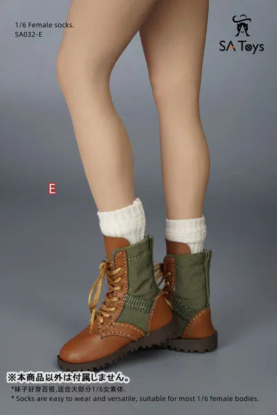1/6 Female Outfit Classic Socks 4 Types Set (DOLL ACCESSORY)ㅤ – SA TOYS – ActionFigureBrasil