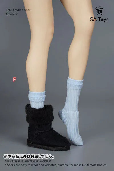 1/6 Female Outfit Classic Socks 4 Types Set (DOLL ACCESSORY)ㅤ – SA TOYS – ActionFigureBrasil