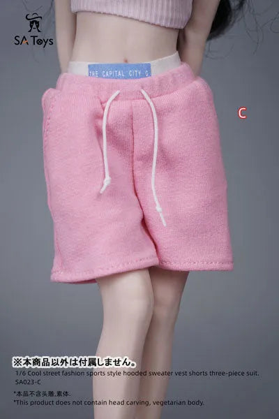 1/6 Female Outfit Cool Street Fashion Sports Style Sweat Set C (DOLL ACCESSORY)ㅤ – SA TOYS – ActionFigureBrasil — close