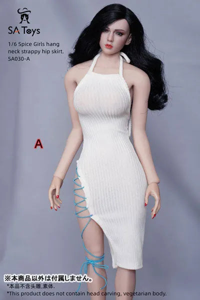 1/6 Female Outfit Hang Neck Strap Hip Skirt A (DOLL ACCESSORY)ㅤ – SA TOYS – ActionFigureBrasil