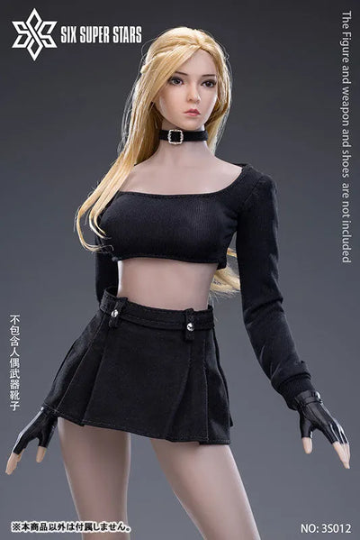 1/6 Female Outfit Set Sexy Female Agent 012 (DOLL ACCESSORY)ㅤ – Six Super Stars – ActionFigureBrasil — detalhe do produto