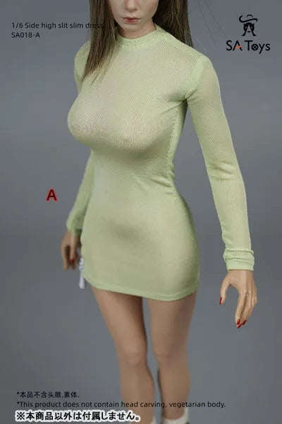 1/6 Female Outfit Side Zipper Tight Skirt A (DOLL ACCESSORY)ㅤ – SA TOYS – ActionFigureBrasil — detalhe do produto