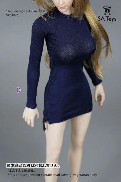 1/6 Female Outfit Side Zipper Tight Skirt D (DOLL ACCESSORY)ㅤ – SA TOYS – ActionFigureBrasil