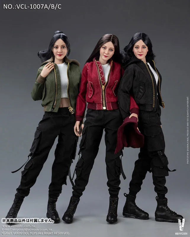 1/6 Female Outfit Trend Casual Set B (DOLL ACCESSORY)ㅤ – Very Cool – ActionFigure Brasil — ângulo diferente