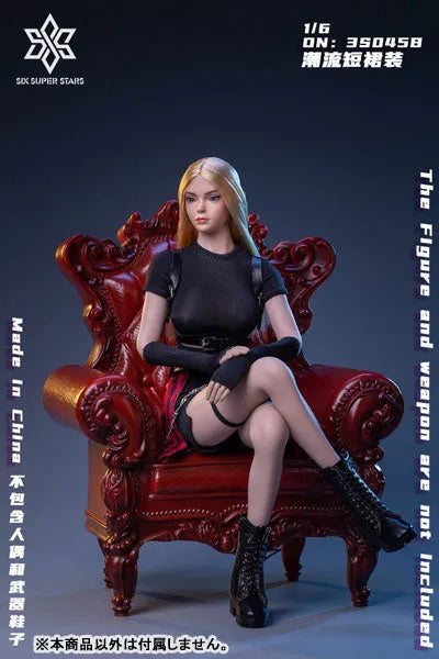 1/6 Female Outfit Trend Skirt Set B (DOLL ACCESSORY)ㅤ – Six Super Stars – ActionFigureBrasil — ângulo diferente