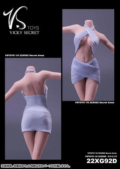 1/6 Female Secret Dress D (DOLL ACCESSORY)ㅤ – VS Toys – ActionFigureBrasil