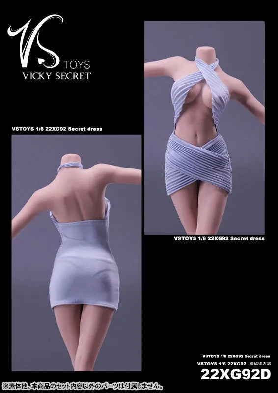 1/6 Female Secret Dress D (DOLL ACCESSORY)ㅤ – VS Toys – ActionFigureBrasil
