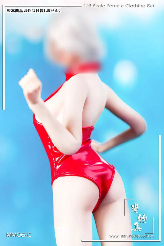 1/6 Female Sexy Swimwear Set / Red (DOLL ACCESSORY)ㅤ – Manmodel – ActionFigure Brasil — ângulo diferente