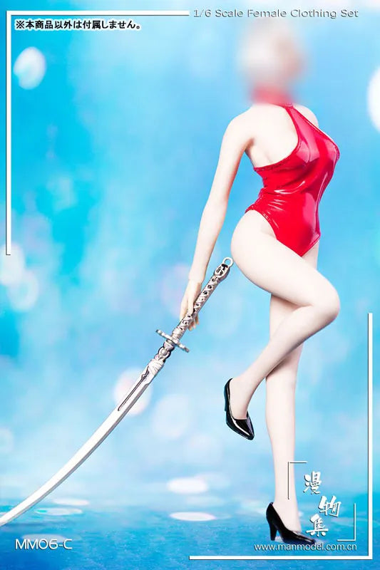 1/6 Female Sexy Swimwear Set / Red (DOLL ACCESSORY)ㅤ – Manmodel – ActionFigure Brasil — ângulo diferente