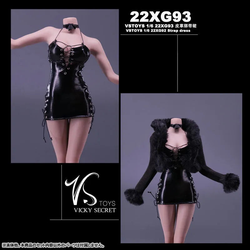 1/6 Female Strap Dress (DOLL ACCESSORY)ㅤ – VS Toys – ActionFigureBrasil
