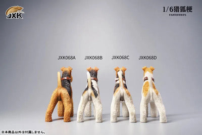 1/6 Fox Terrier Cㅤ – JXK Studio – ActionFigureBrasil — embalagem