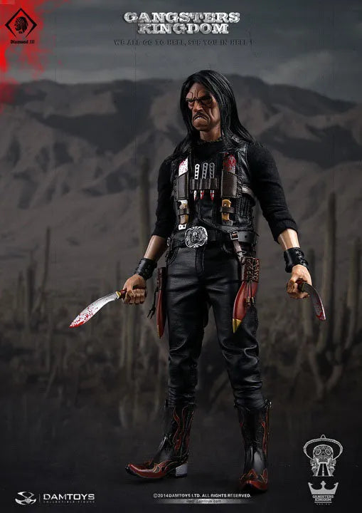 1/6 Gangster's Kingdom Diamond 3 Juarez (DAM-GK006)ㅤ – DAMTOY – ActionFigureBrasil