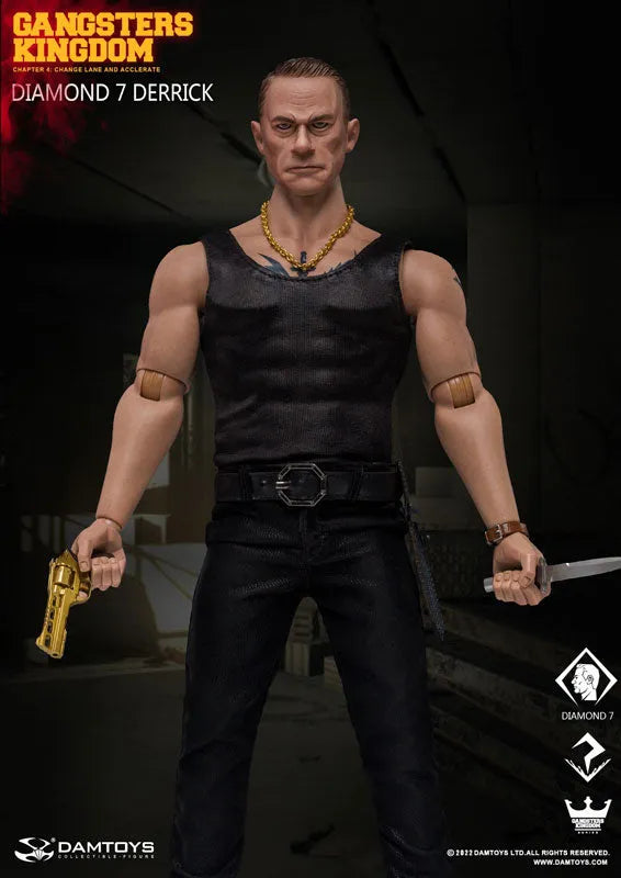 1/6 Gangsters Kingdom Diamond 7 Derrickㅤ – DAMTOYS – ActionFigureBrasil