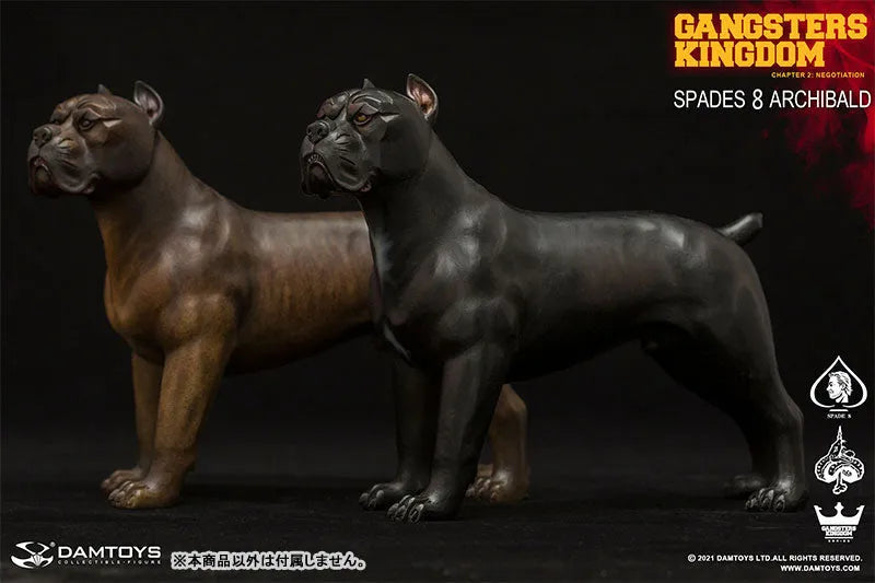 1/6 Gangsters Kingdom Spade 8 Dog Casro Blackㅤ – DAMTOYS – ActionFigureBrasil