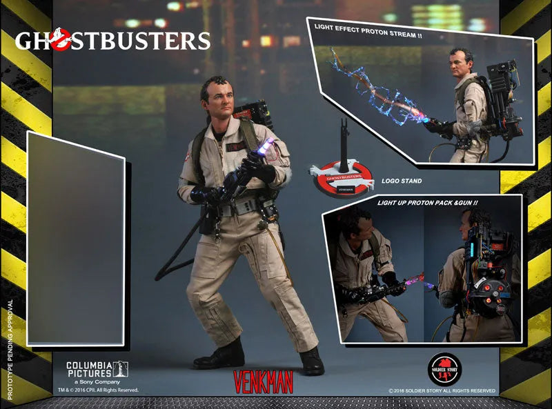 1/6 Ghostbusters (1984) Peter Venkman Regular Editionㅤ – SOLDER STORY – ActionFigureBrasil