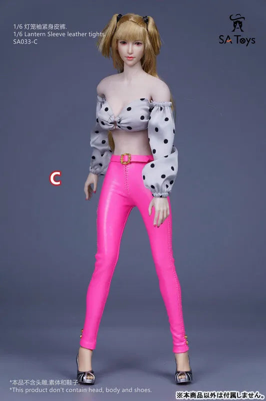1/6 Lantern Sleeve Leather Tights C (DOLL ACCESSORY)ㅤ – SA TOYS – ActionFigureBrasil