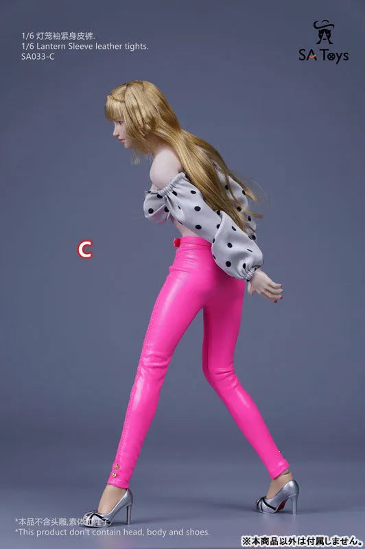 1/6 Lantern Sleeve Leather Tights C (DOLL ACCESSORY)ㅤ – SA TOYS – ActionFigureBrasil