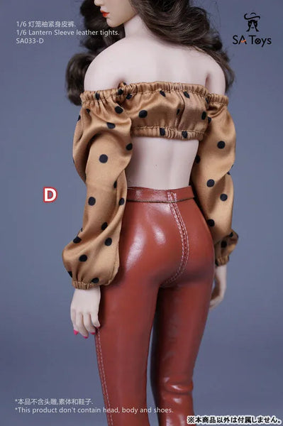 1/6 Lantern Sleeve Leather Tights D (DOLL ACCESSORY)ㅤ – SA TOYS – ActionFigureBrasil — embalagem