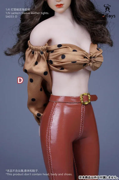1/6 Lantern Sleeve Leather Tights D (DOLL ACCESSORY)ㅤ – SA TOYS – ActionFigureBrasil — ambientada