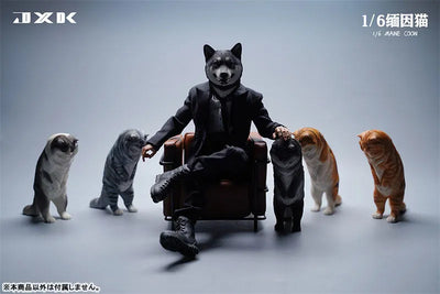 1/6 Maine Coon Aㅤ – JXK Studio – ActionFigureBrasil — com base expositora