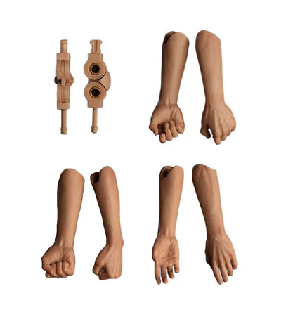 1/6 Male Body Combined Forearm Setㅤ – WorldBox – ActionFigureBrasil