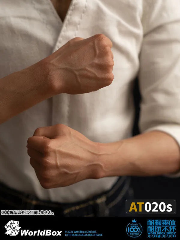 1/6 Male Body Universal Specifications Combined Forearmㅤ – WORLD BOX – ActionFigureBrasil