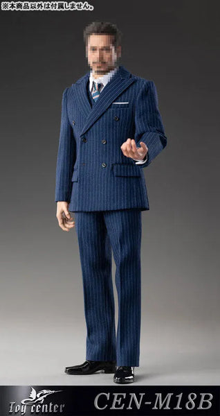 1/6 Male Outfit English Gentleman Striped Suit B (DOLL ACCESSORY)ㅤ – Toy Center – ActionFigureBrasil — detalhe do produto