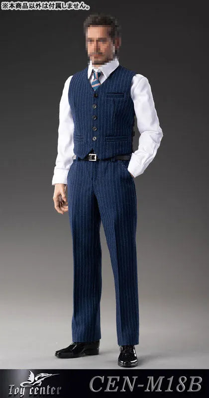 1/6 Male Outfit English Gentleman Striped Suit B (DOLL ACCESSORY)ㅤ – Toy Center – ActionFigureBrasil