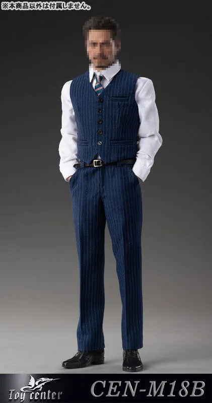 1/6 Male Outfit English Gentleman Striped Suit B (DOLL ACCESSORY)ㅤ – Toy Center – ActionFigureBrasil