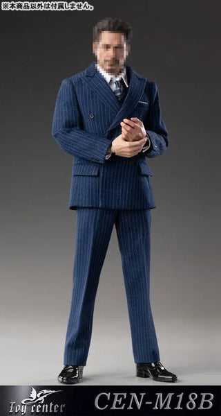1/6 Male Outfit English Gentleman Striped Suit B (DOLL ACCESSORY)ㅤ – Toy Center – ActionFigureBrasil — acessórios
