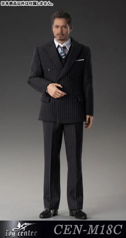 1/6 Male Outfit English Gentleman Striped Suit C (DOLL ACCESSORY)ㅤ – Toy Center – ActionFigureBrasil