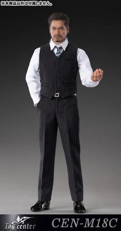 1/6 Male Outfit English Gentleman Striped Suit C (DOLL ACCESSORY)ㅤ – Toy Center – ActionFigureBrasil