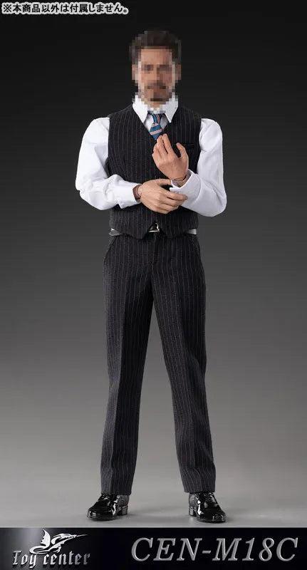 1/6 Male Outfit English Gentleman Striped Suit C (DOLL ACCESSORY)ㅤ – Toy Center – ActionFigureBrasil
