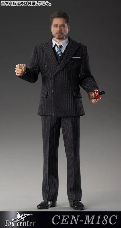 1/6 Male Outfit English Gentleman Striped Suit C (DOLL ACCESSORY)ㅤ – Toy Center – ActionFigureBrasil
