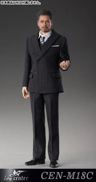 1/6 Male Outfit English Gentleman Striped Suit C (DOLL ACCESSORY)ㅤ – Toy Center – ActionFigureBrasil — com base expositora