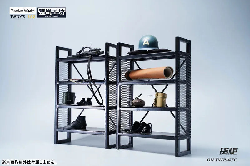 1/6 Metal Shelf Cㅤ – Twelve World – ActionFigureBrasil