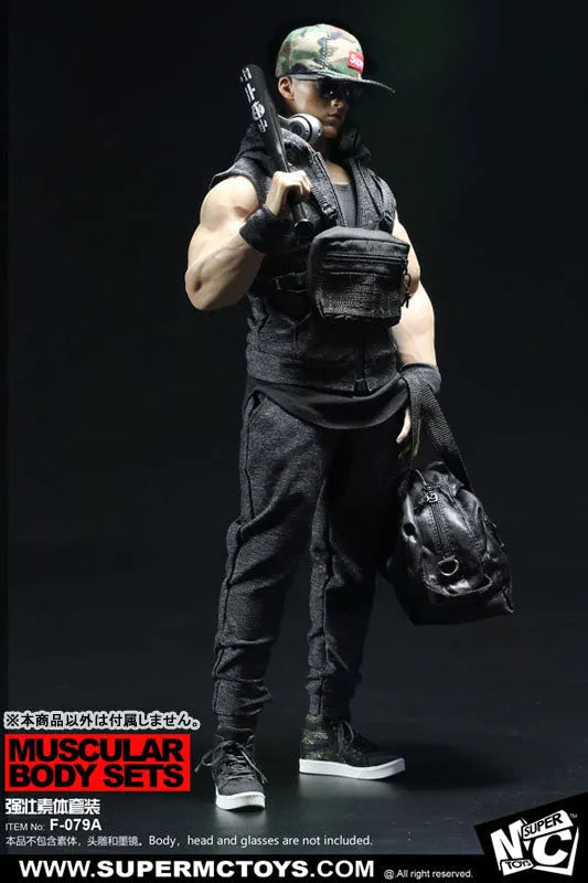 1/6 Muscular Body Fashion Set A (DOLL ACCESSORY)ㅤ – Super MC Toys – ActionFigure Brasil — ângulo diferente