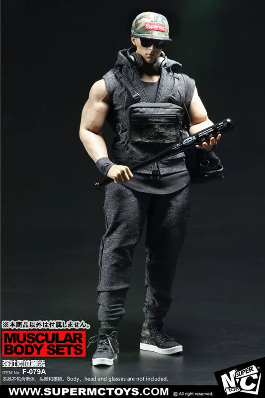 1/6 Muscular Body Fashion Set A (DOLL ACCESSORY)ㅤ – Super MC Toys – ActionFigure Brasil — ângulo diferente
