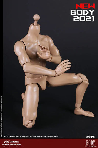 1/6 New Type Muscular Male Body (Plain)ㅤ – COO model – ActionFigureBrasil — ângulo diferente