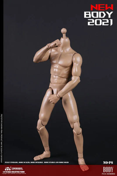 1/6 New Type Muscular Male Body (Plain)ㅤ – COO model – ActionFigureBrasil — com base expositora